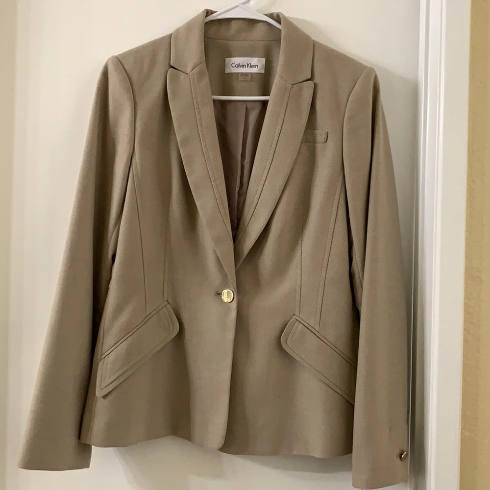 Calvin Klein womens blazer tops jacket coat